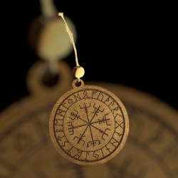 Boule de noël personnalisable runes