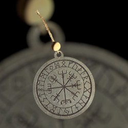 Boule de noël personnalisable runes