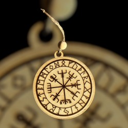 Boule de noël personnalisable runes