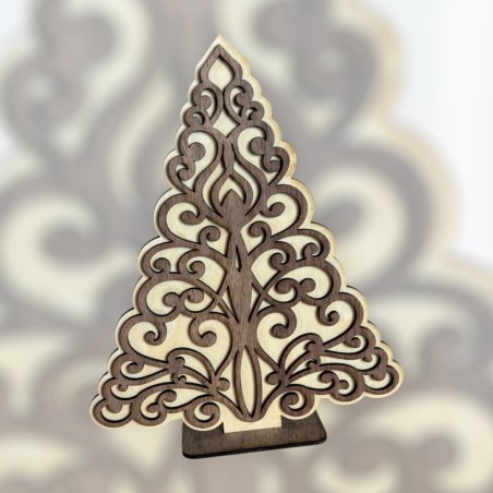 Sapin sur socle personnalisable