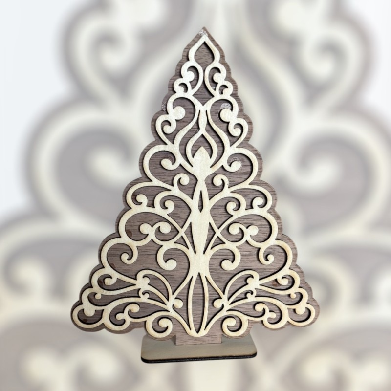 Sapin sur socle personnalisable