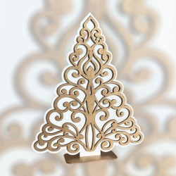 Sapin sur socle personnalisable