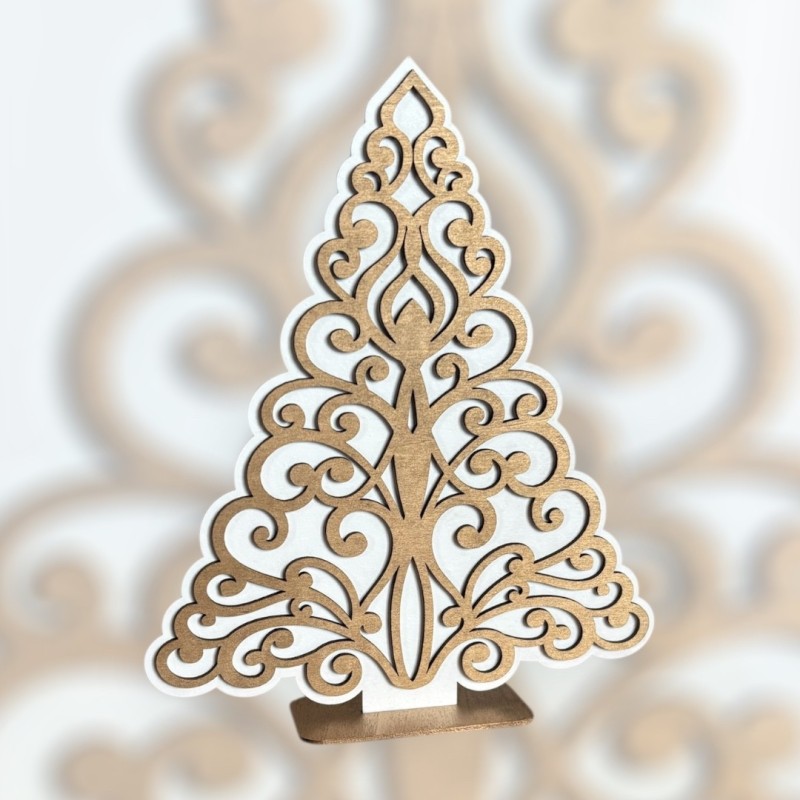 Sapin sur socle personnalisable