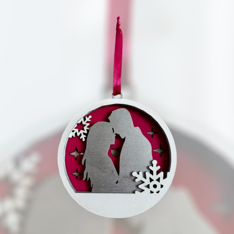 Boule personnalisable de noël