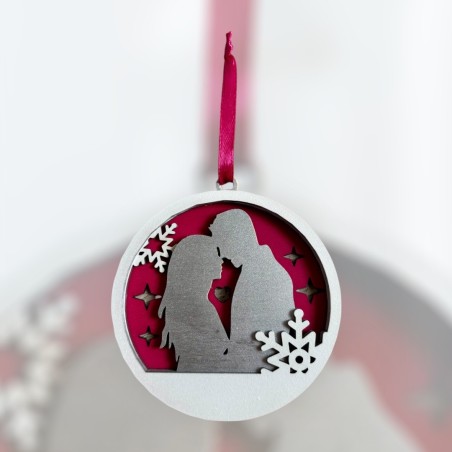 Boule personnalisable de noël