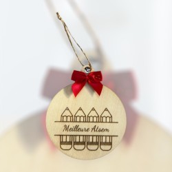 boule de noël personnalisable pour maitresse