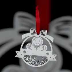 Boule de noël personnalisable