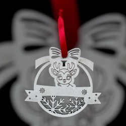 Boule de noël personnalisable