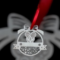 Boule de noël personnalisable