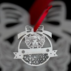 Boule de noël personnalisable