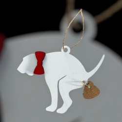 Boule de noël humoristique