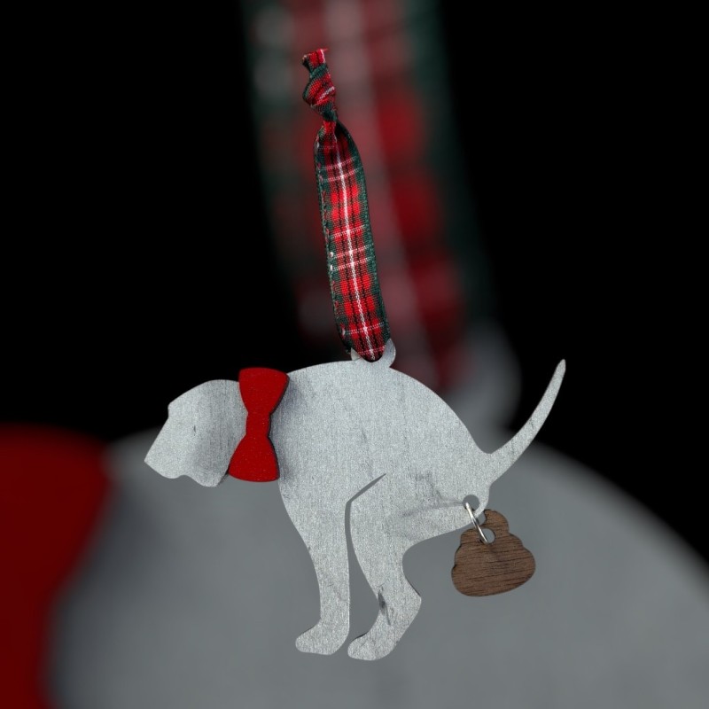 Boule de noël humoristique