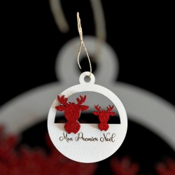 Boule de noël mon premier noël