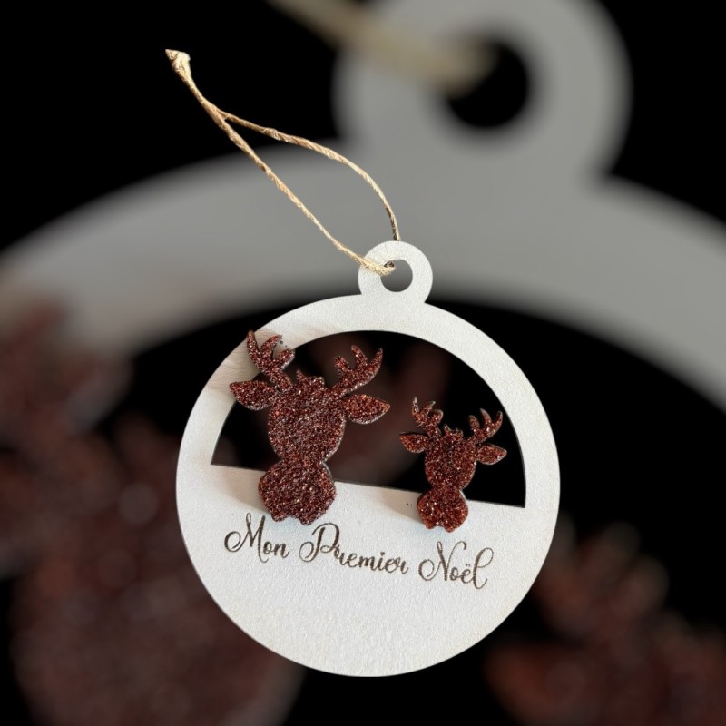 Boule de noël mon premier noël