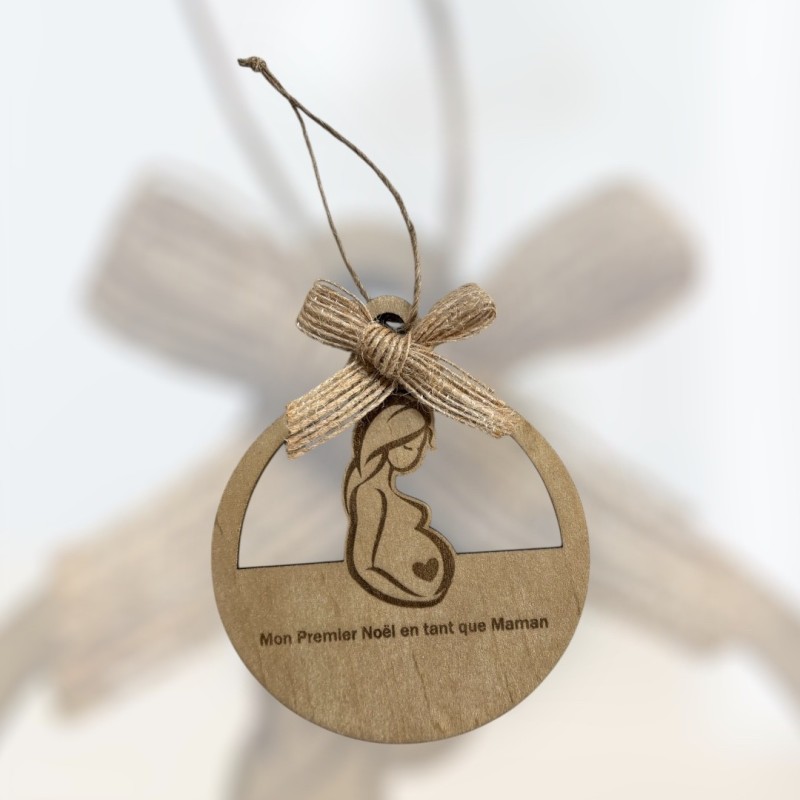Boule de noël personnalisable