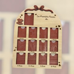 cadre de ma première année enfant personnalisable