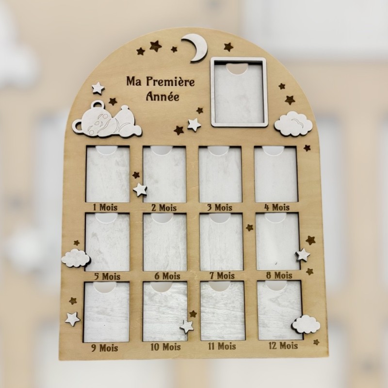 Cadre de naissance personnalisable