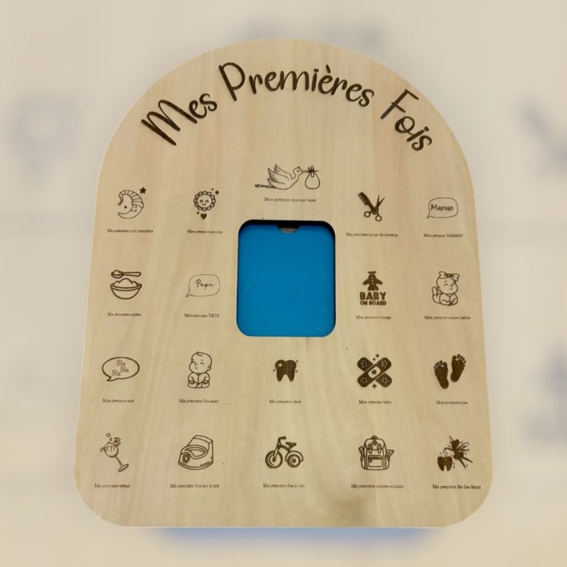 Cadre des premières fois personnalisable