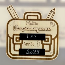 Pancarte de la photo du 1er jour de classe