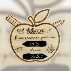 Pancarte de la photo du 1er jour de classe