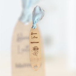 Marque page maitresse personnalisable