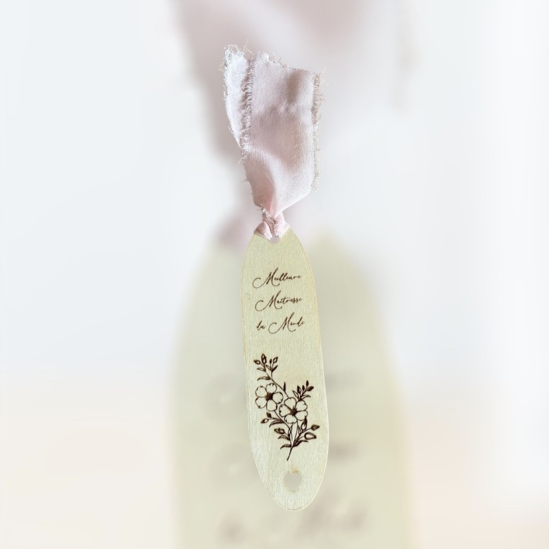 Marque page maitresse personnalisable