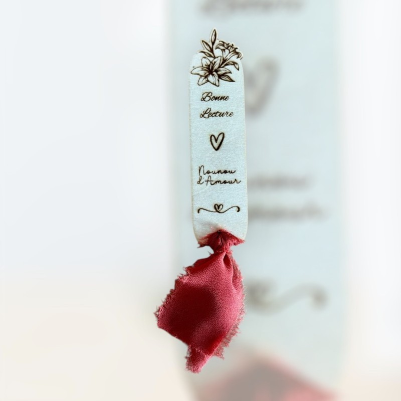 Marque page nounou personnalisable